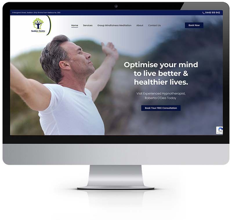 website design Seddon Hypnotherapy Centre